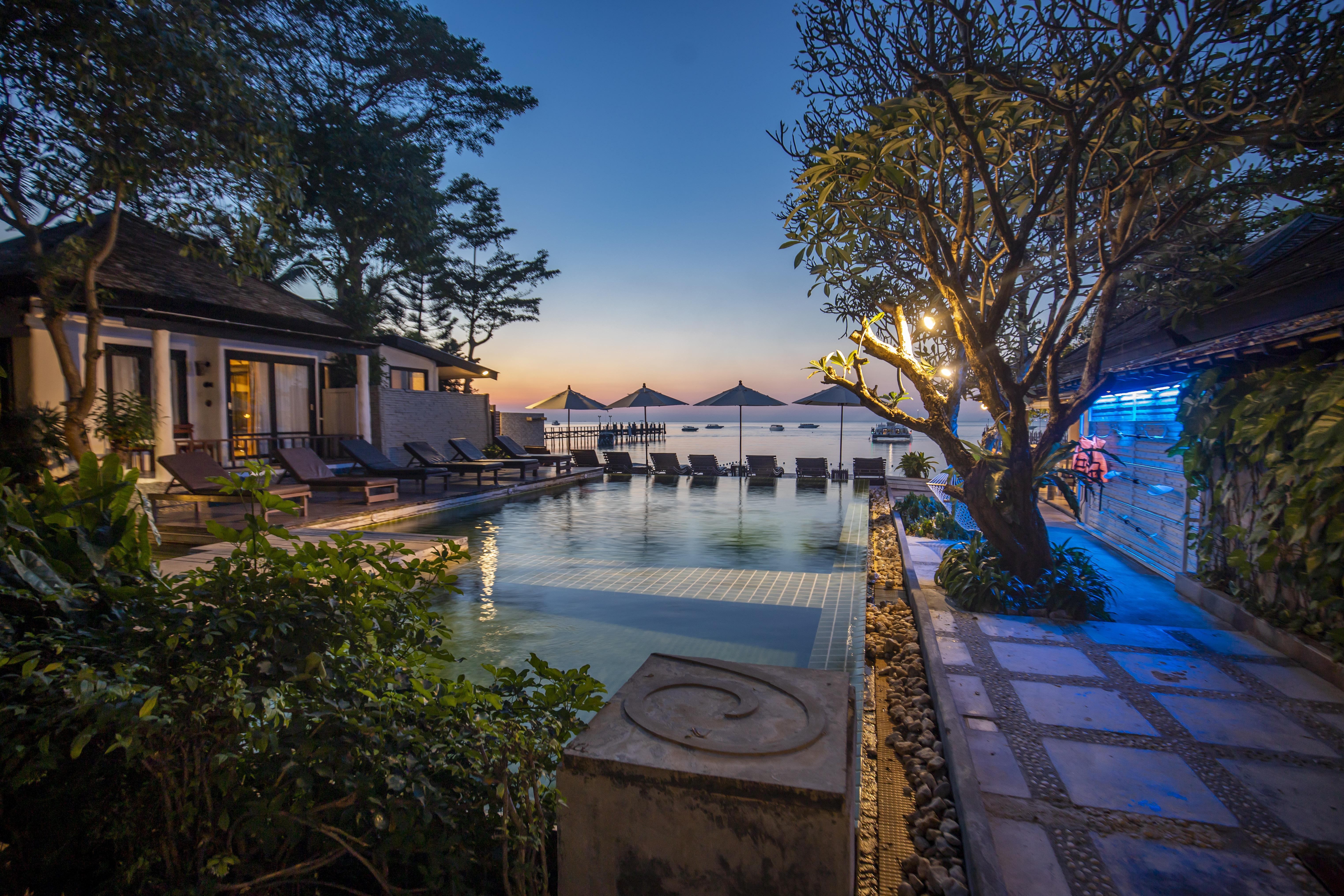 Punnpreeda Beach Resort Strand Bang Rak Exterior foto