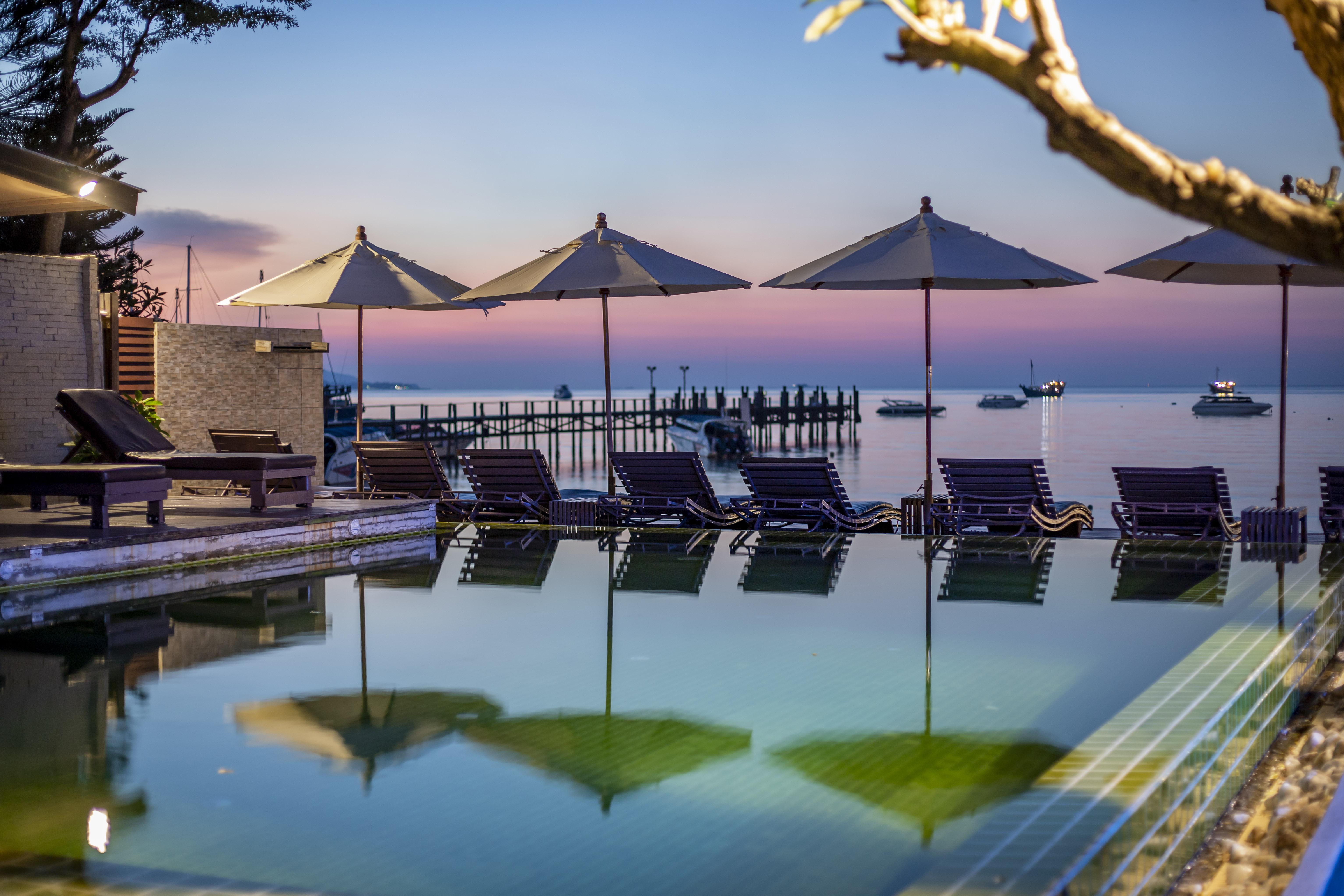 Punnpreeda Beach Resort Strand Bang Rak Exterior foto